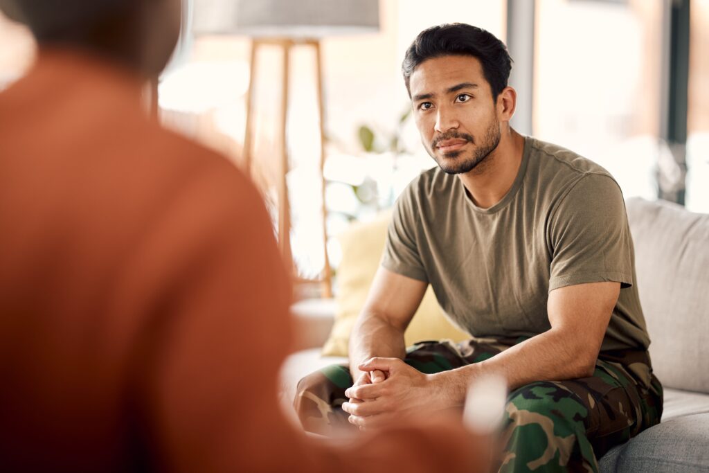 A man discusses his experiences during therapy virginia